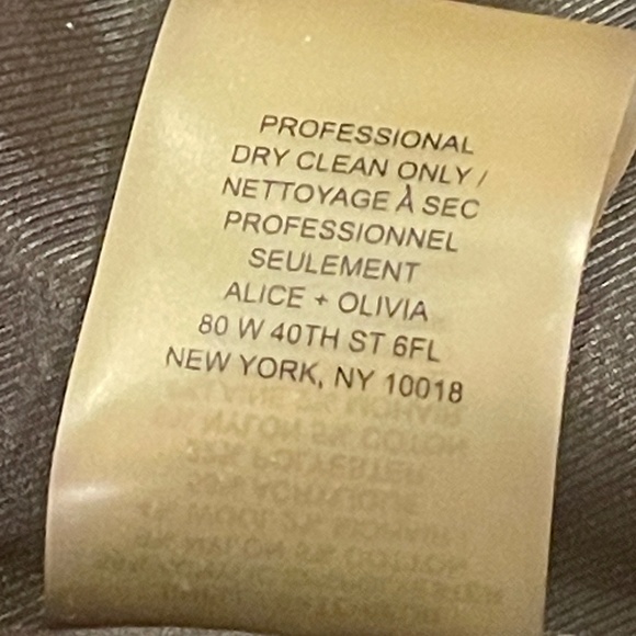 Alice + Olivia Tweed Cropped Blazer, Jacket Size XS - Picture 11 of 11